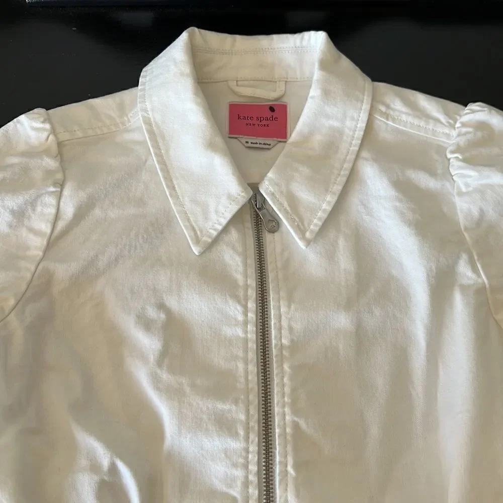 Kate Spade Cropped Denim Jacket